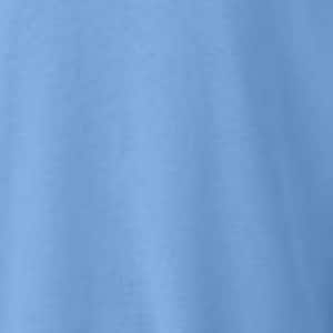 Pode incluir: Tecido azul claro liso com linhas verticais sutis, criando uma apar&ecirc;ncia texturizada. A cor &eacute; um tom suave e suave de azul, que lembra o c&eacute;u claro. O tecido parece liso e possivelmente leve.