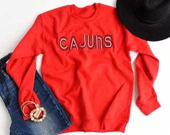 Red Cajuns Sweatshirt