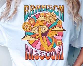 Chemise Branson Missouri, souvenirs Branson Missouri, vacances en famille Branson, chemise Branson Mo, Silver Dollar City, montagnes Ozark