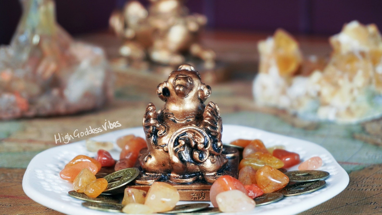 Pixiu Prosperity Statue – Chinese Feng Shui Wealth Attraction Figurine ...