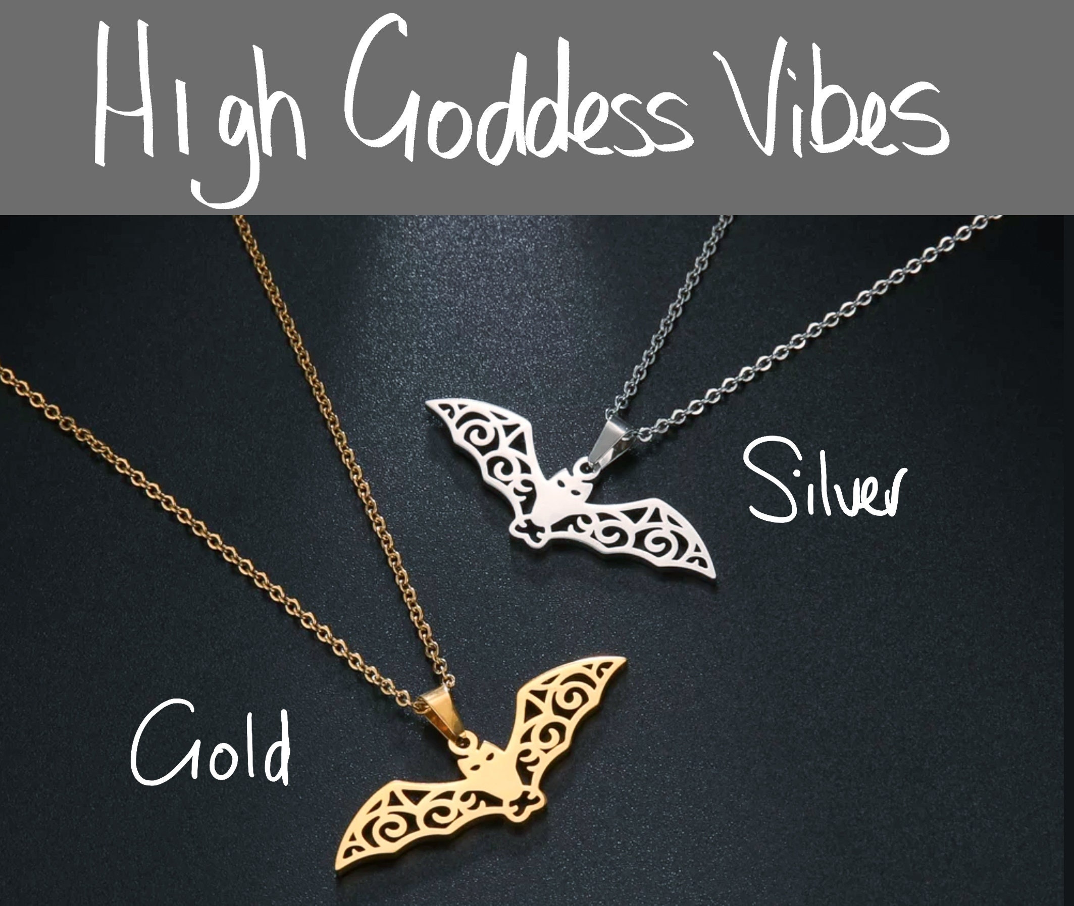 Collana Uomo Con Ciondolo Drago Pipistrello Che Si Illumina Al Buio – Totem Bestia, Lunghezza 60cm. Regalo Originale Per Lui.