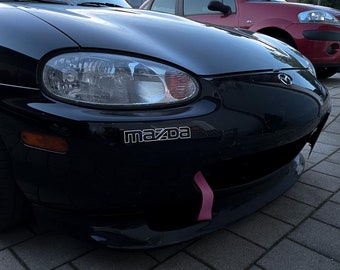 Mazda lettering sticker | Decal | Premium film - Weatherproof | Original lettering bumper MX5 / Miata Na / RX7