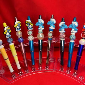 Disney Beadable pens/Smurf Focals pens/Toy Story sugar beads/ Disney/focal/