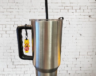 Beadable Tumbler Charm: Cup Handle Accessory