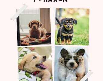 Puppy training planner