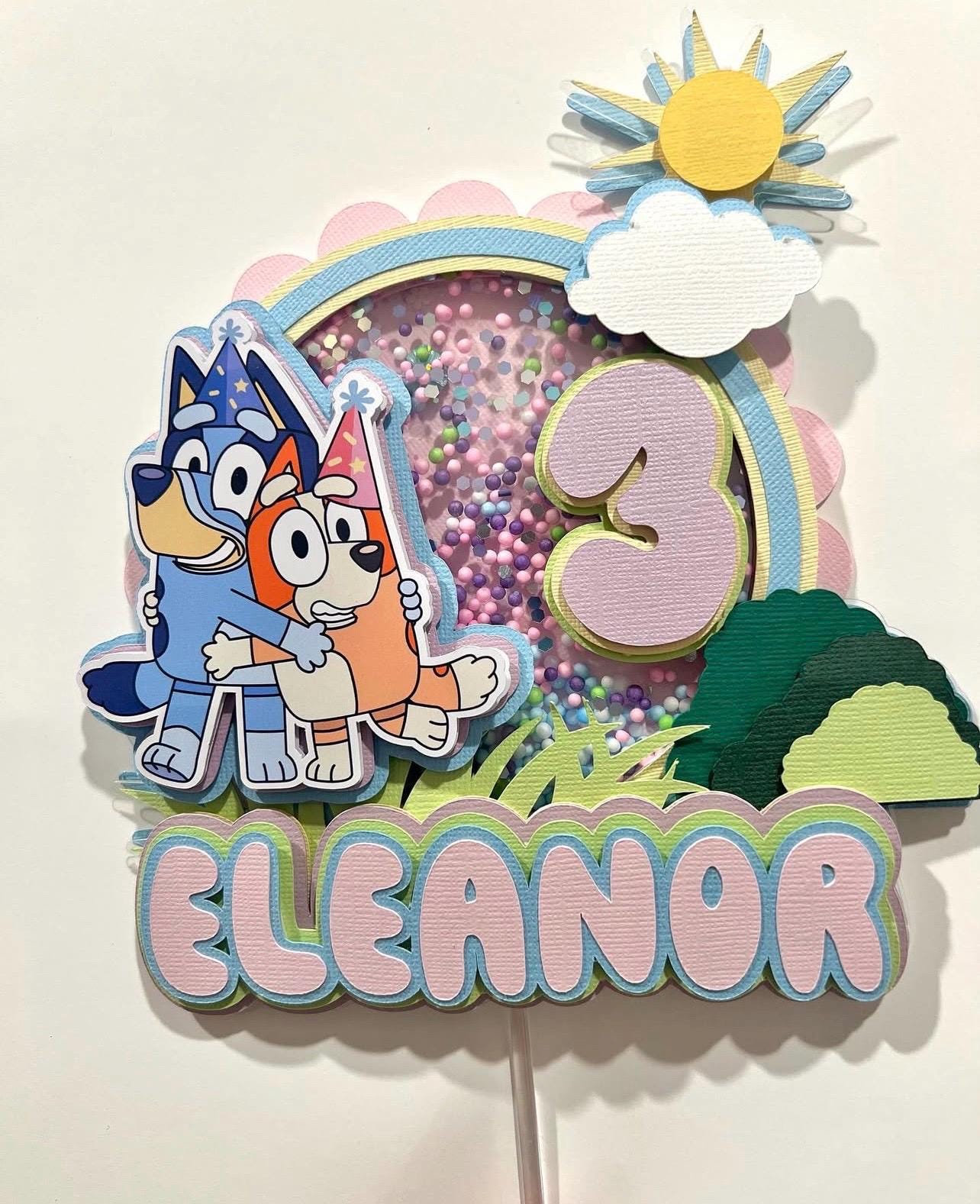 Bluey Inspired Cake Toppers Page Seven Bluey Inspired Cake Toppers Page Seven