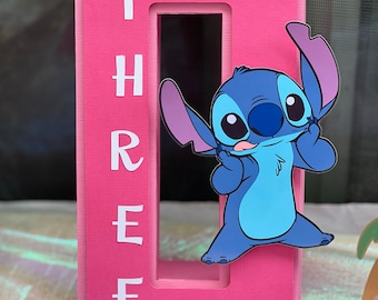 stitch 3d letter/ CUSTOM 3D LETTERS/ personalized 3d letters