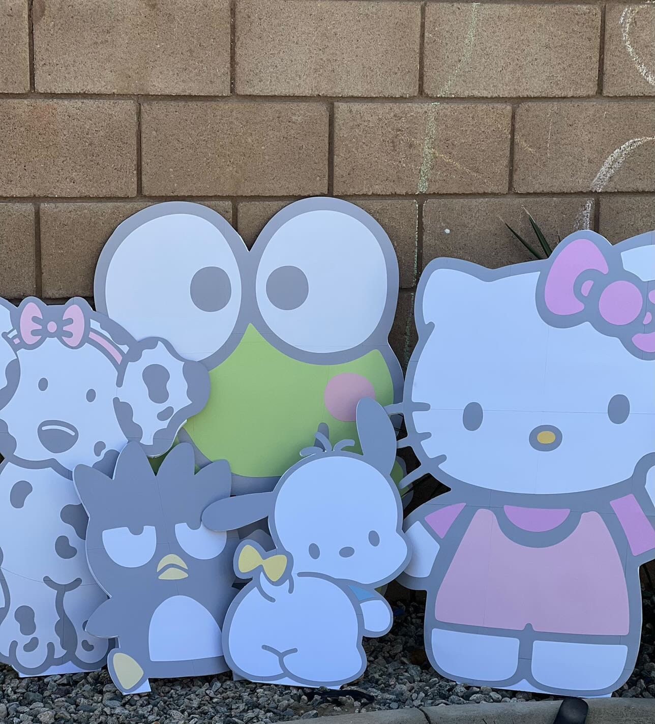 Hello Kitty Party Prop Cutouts Etsy