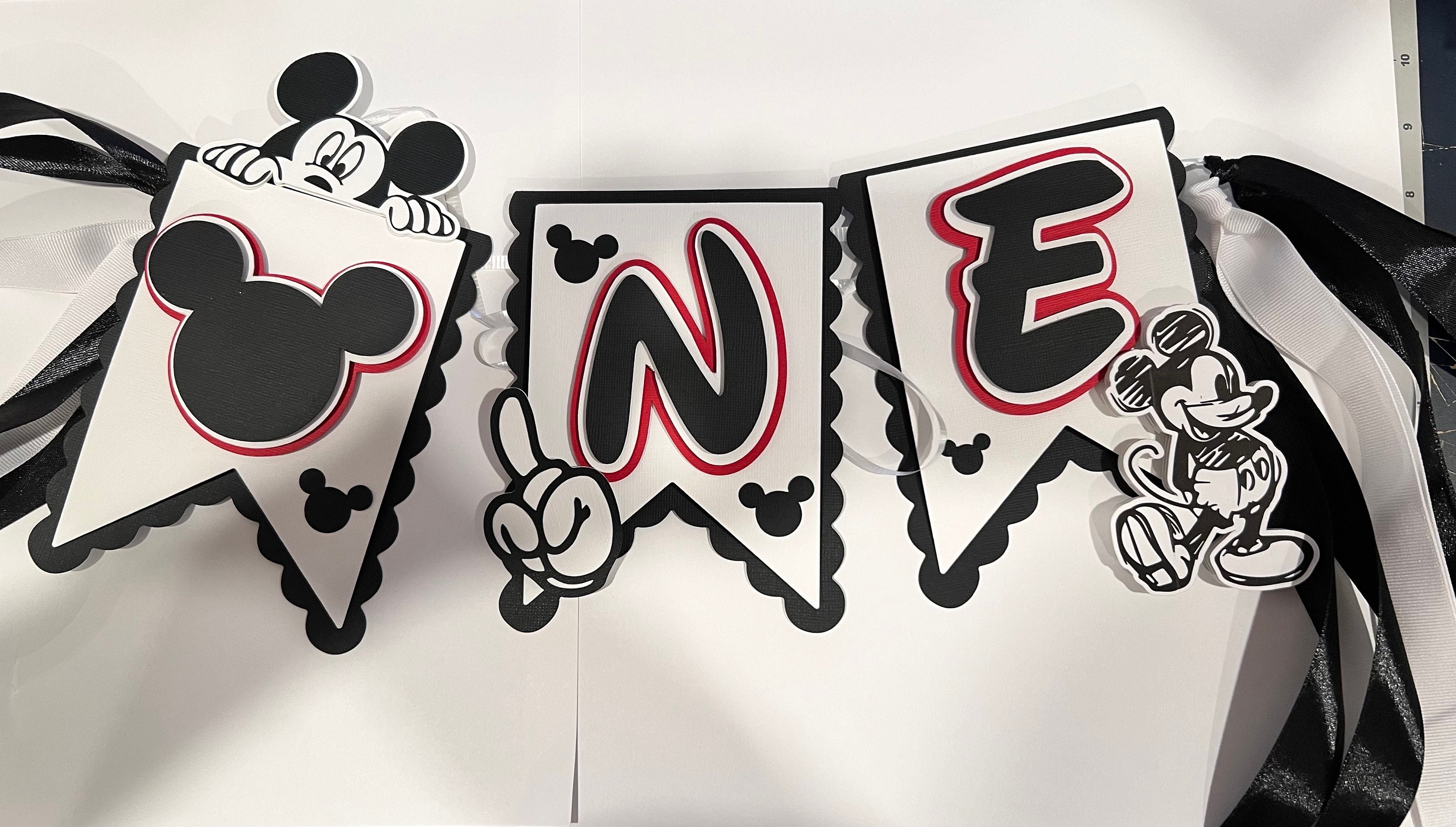 Mickey Mouse Banner - Etsy