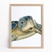 Printable Sea Turtle Wall Art / Sea Turtle Decor for Nautical Nursery ...