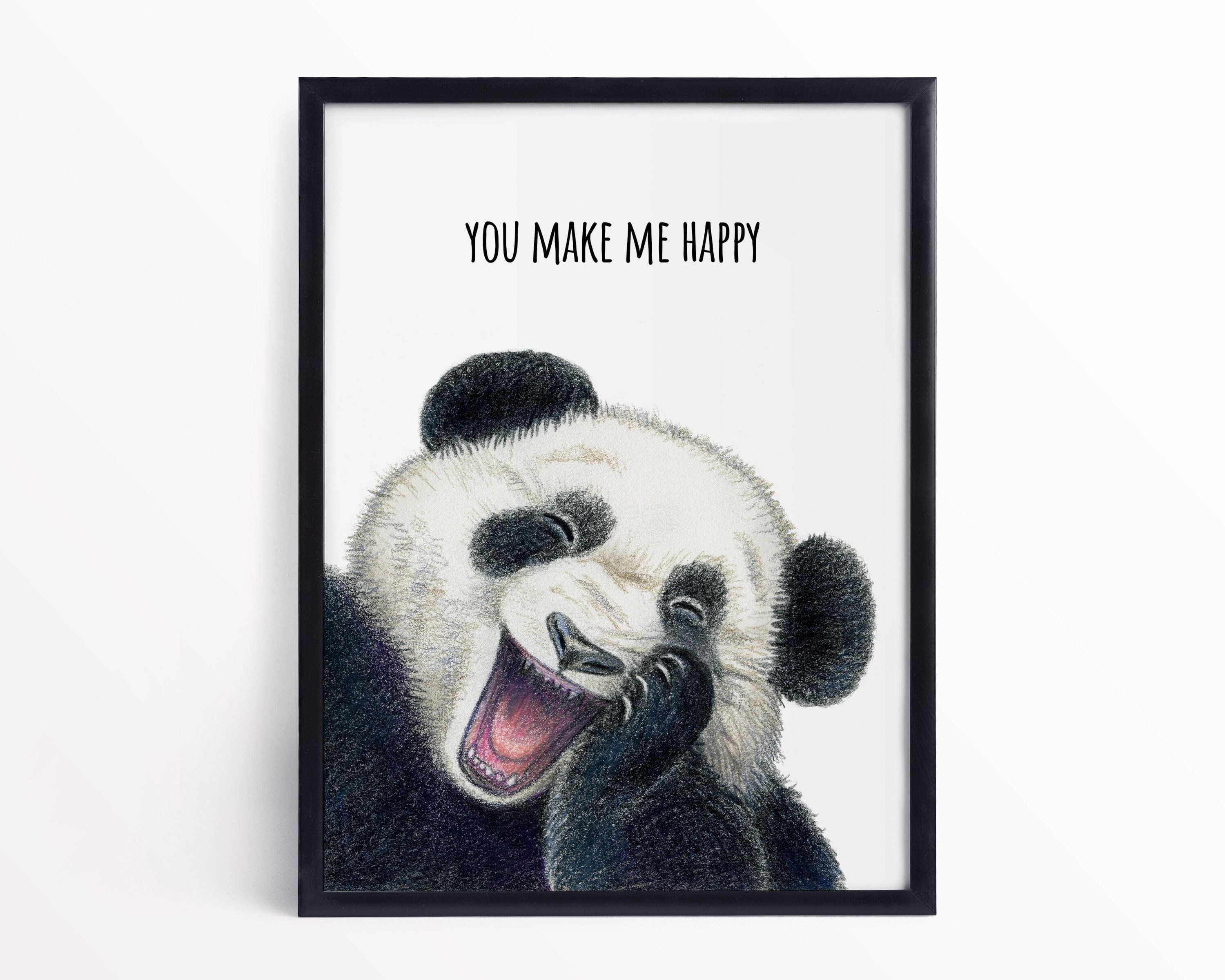 Panda Printable / Original Panda / Inspiring -