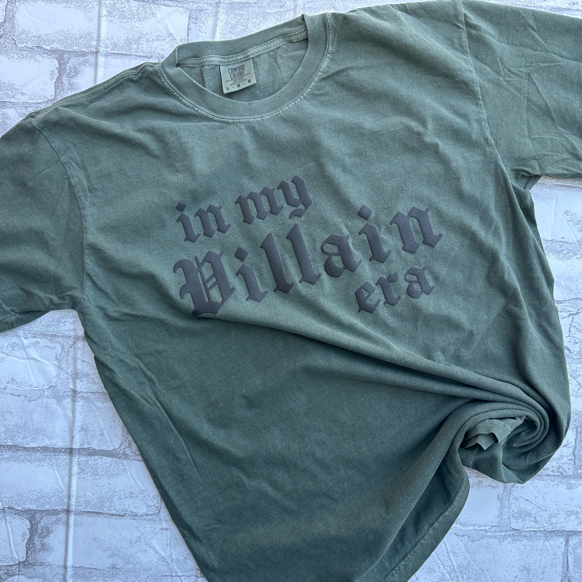In My Villain Era Puff Print Shirt, Villain T-shirt, Funny Tee, In My Era Tee, Gift For Wife, Funny Mothers Day Shirt, Gift for Mom