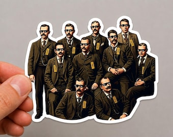 IBEW Union Sticker | IBEW Founders Sticker | Electrician Union Sticker | Electrician Hard Hat Sticker | 3-6 inch