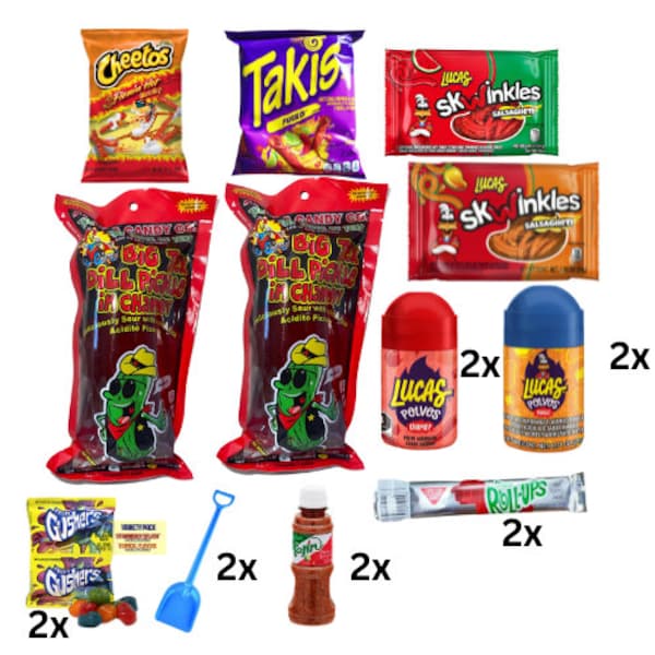 18pc One For Me One For You Chamoy Pickle Kits  |TikTok Trending Chamoy Pickle kit