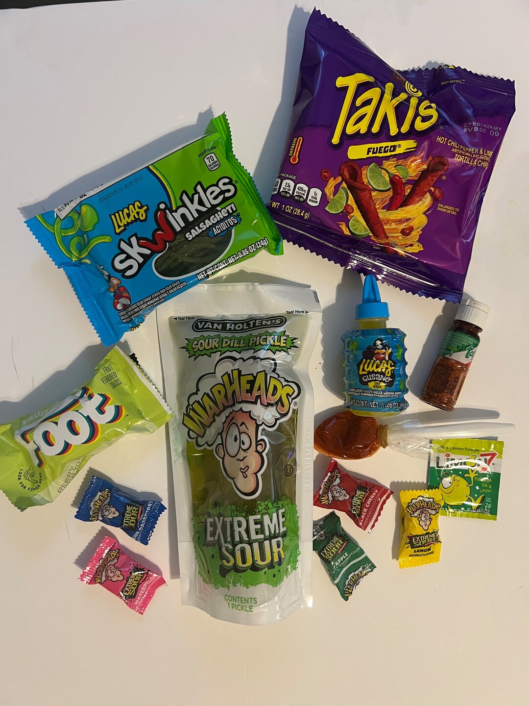 Extreme Sour Warhead Pickle Kit Etsy