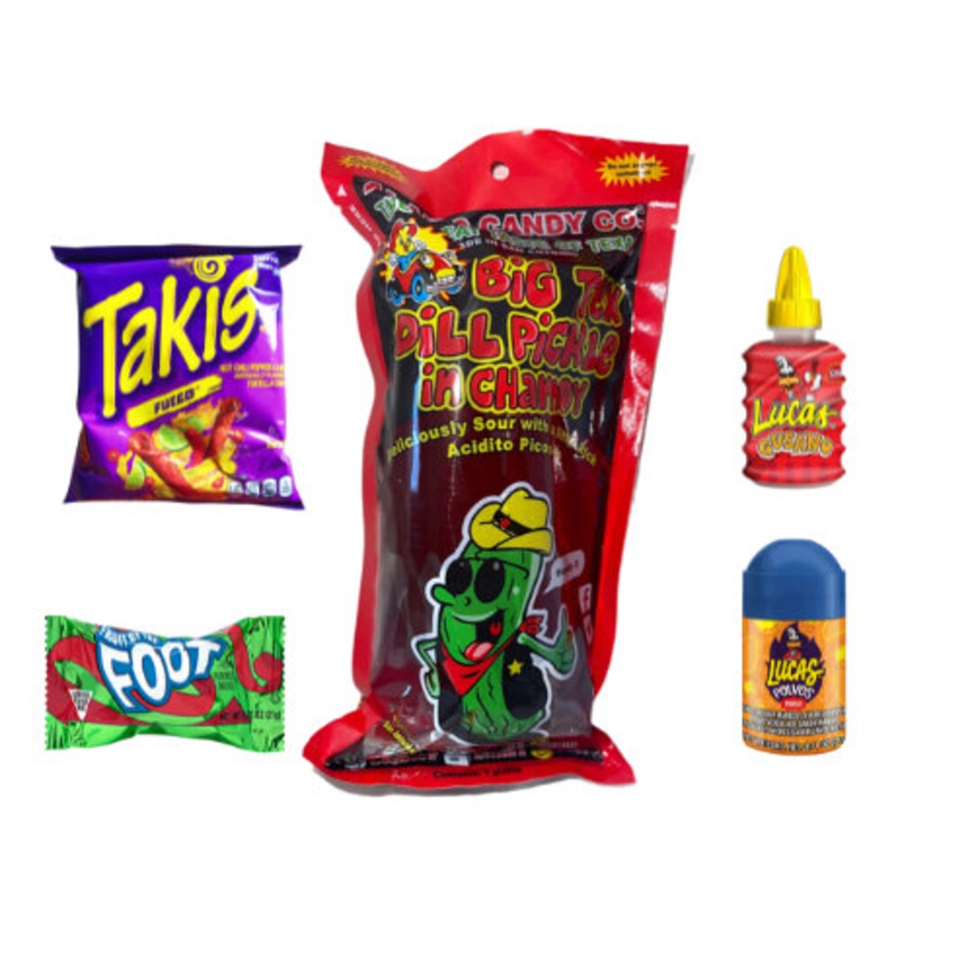 Alamo Chamoy Pickle Kit 3. Tiktok Chamoy Pickle Kits 5pc Kits Etsy