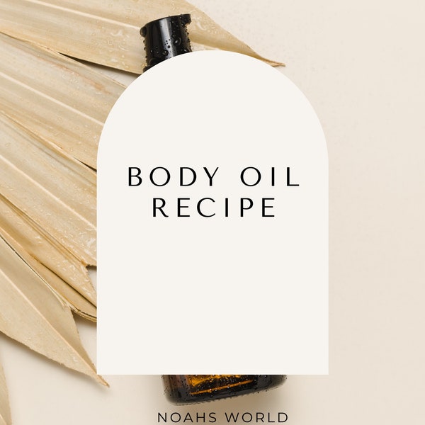 Hydrating, Moisturizing Body Oil Recipe. Makes 10 2oz bottles of body oil.