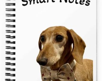 Custom Wire-Bound Notebook: Soft-Touch Cover, Dotted Pages (5.5" x 8.5")