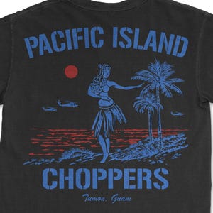 Guam Hula Shirt | East Coast Choppers | Rescue Swimmer | Helicopter Shirt | MH-60S Shirt | Military Shirt | Pilot Shirt | Squadron Shirt