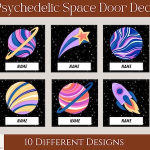 Psychedelic Space Door Dec - Digital Download
