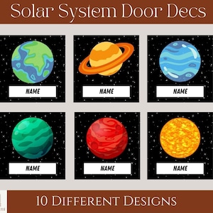 Solar System Door Dec - Digital Download
