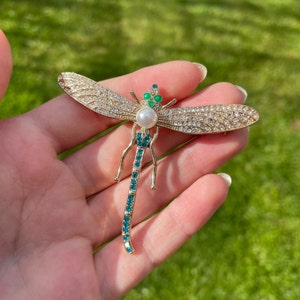 Dragonfly Magnetic Brooch by Sassy South