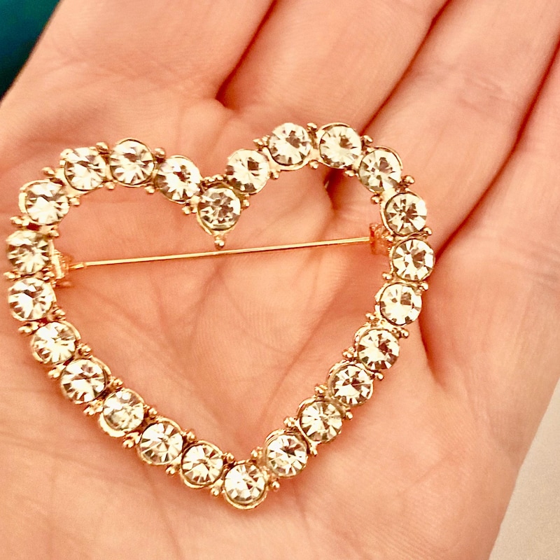 Heart Brooch - Gold main image 0