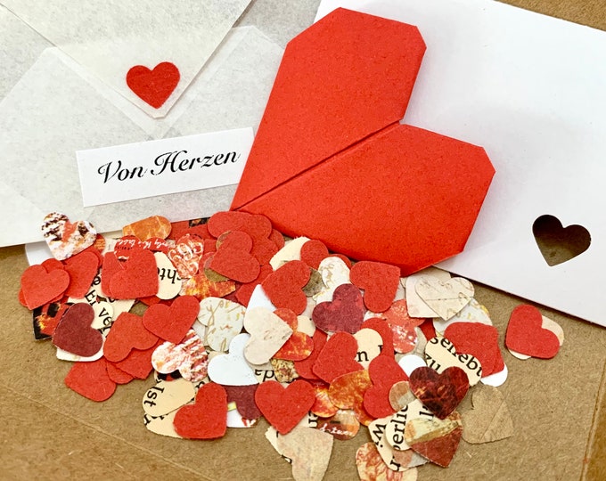 Für Dich Soll Es Heute Konfetti Regnen Grußkarte Postkarte