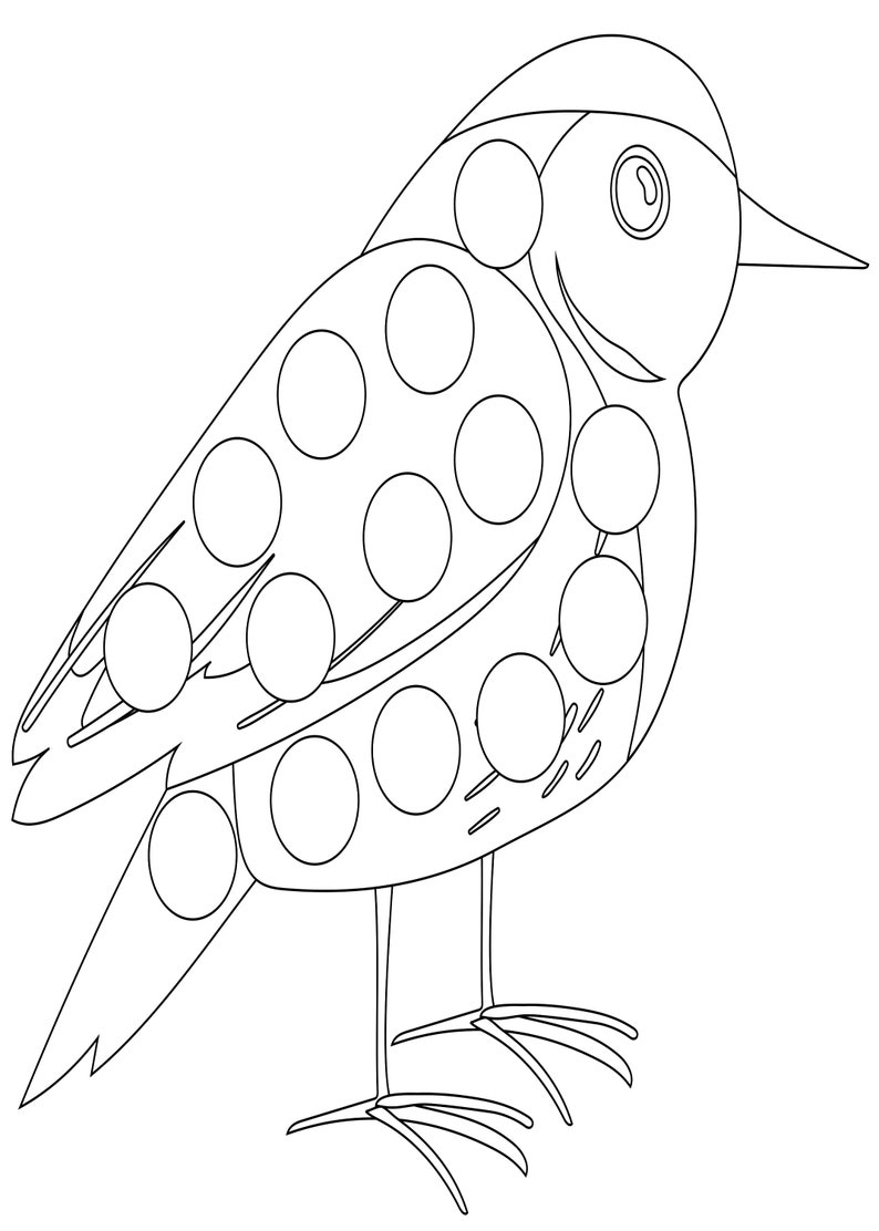 Bilder Rabenvögel:  A Fun and Educational Coloring Page Theme