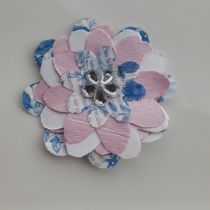 Paper flower victorian style