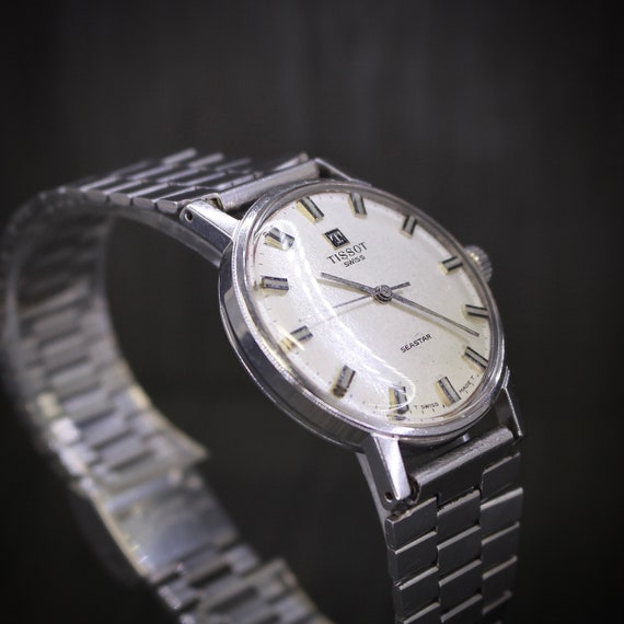 Vintage TISSOT SEASTAR automatic watch. Birth yea… - image 4