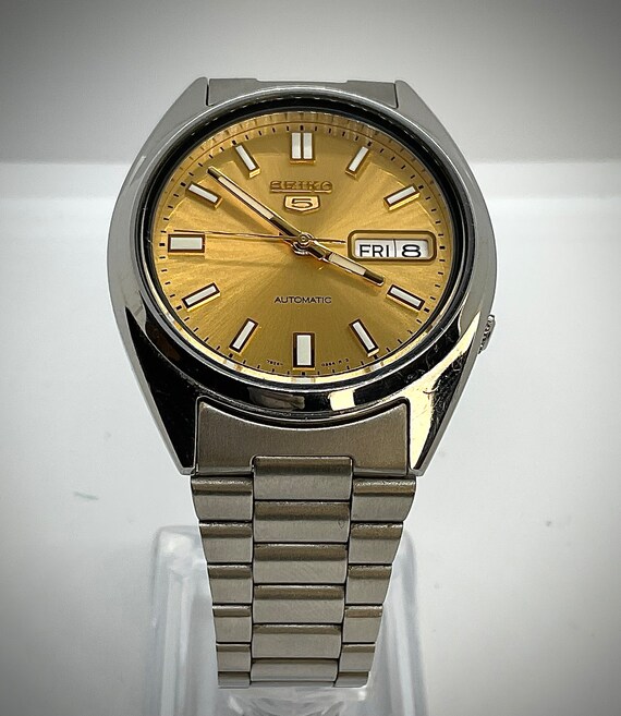 1994 Seiko 5 7S26, vintage Seiko automatic watch, day… - Gem