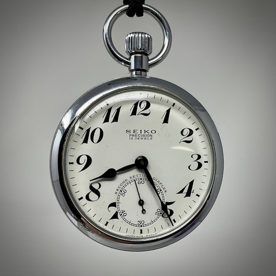 SEIKO Precision pocket watch 1971.Seiko railroad pock… Gem
