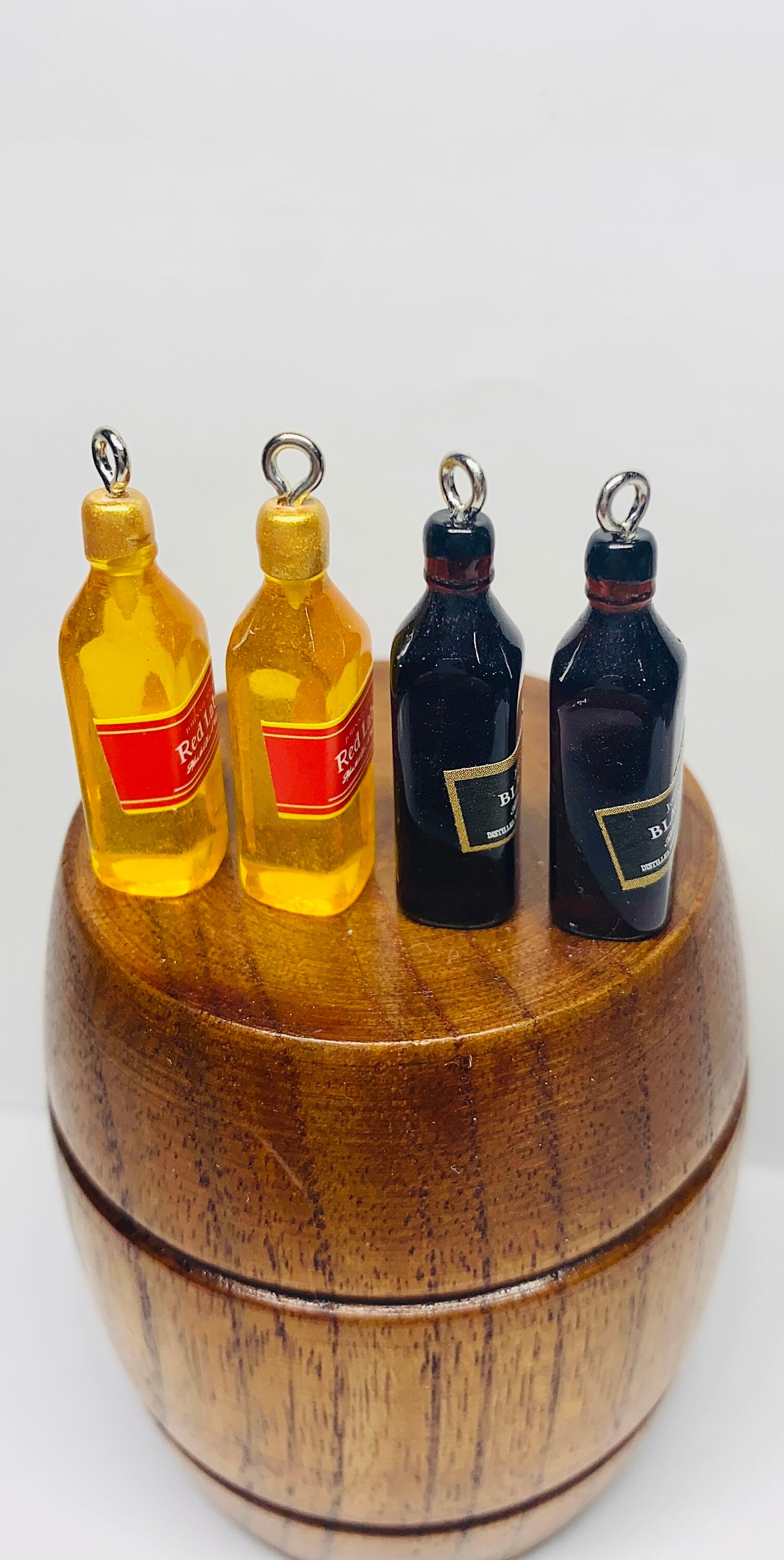 NEW Mini Whiskey Pairs of Dollhouse Size Liquor Bottle With Etsy