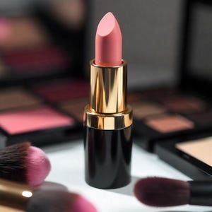 Rosehips & Carrot Lipstick + Gloss- Natural Herbal Lipstick, natuurlijke lipgloss, biologisch, engelachtige roze kleur