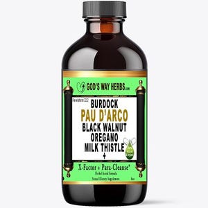 X-FACTOR HSV + Cleanse 8oz Tonic, Herbs for that &quot;Personal & Intimate&quot; Issue- Dr Sebi Herbs for Cellular Wellness Support