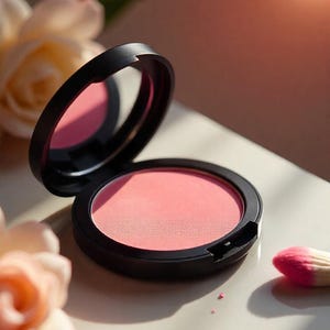 Herbal Blush, Natural Herbs & Minerals Blush, 100% Natural Blush, Rosehips, Carrot seed oil, Angelic Pink 15ml