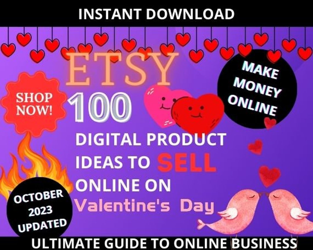 100 Digital Product Ideas for 2024 Best Selling Products for Etsy
