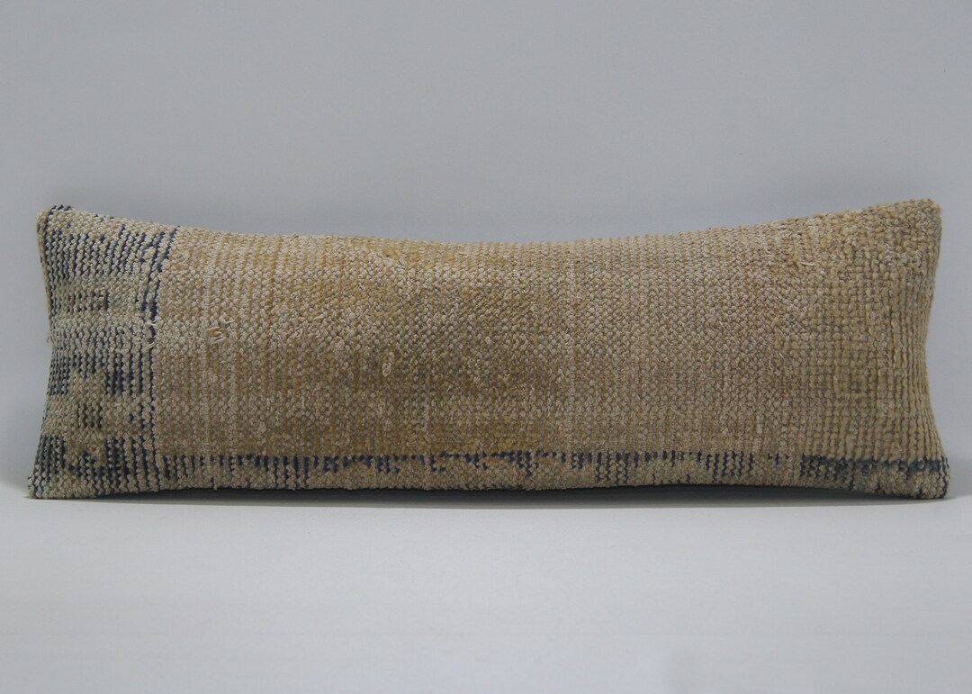 Boho Lumbar Pillow Long Pillow Bed Pillow Decorative Etsy