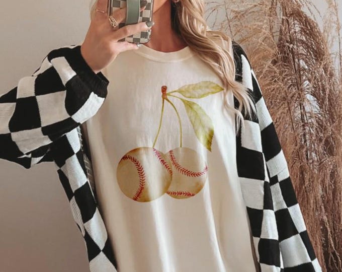 Cherry Baseball Tshirt