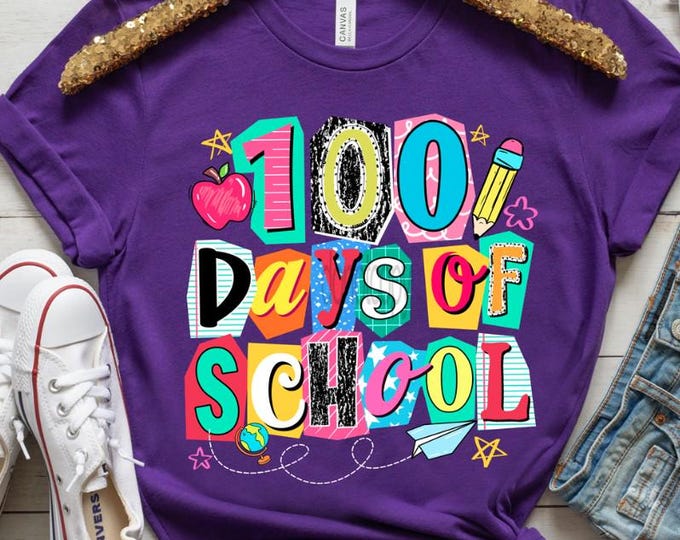 100 Days of School Shirt