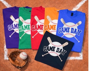 Baseball Chenille, Felt Patch Shirt