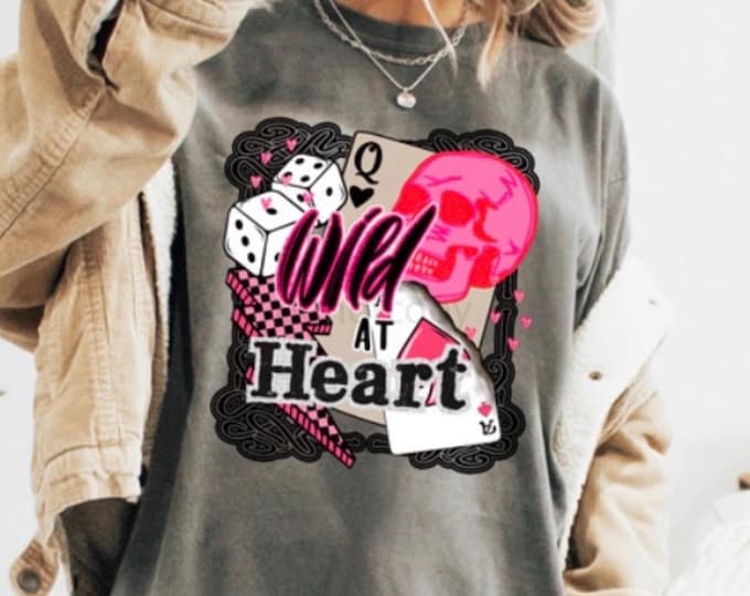 Wild at Heart Tshirt, Valentine’s Day