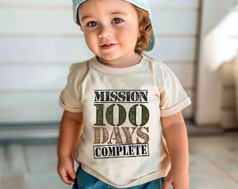 Youth - Mission Complete 100 Days of School T-Shirt