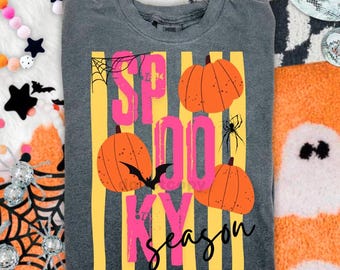 Spooky Season Tshirt, Halloween Shirt