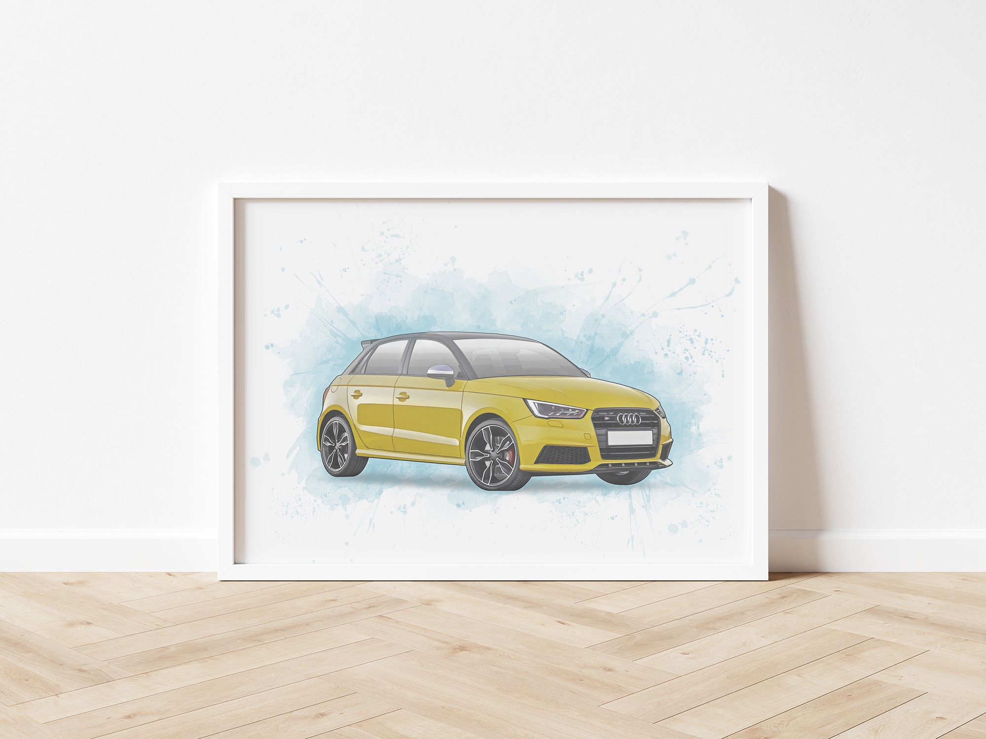 Impression personnalisée et acrylique découpé au laser pour système audio de voiture