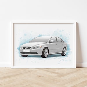 Volvo poster - Etsy 日本