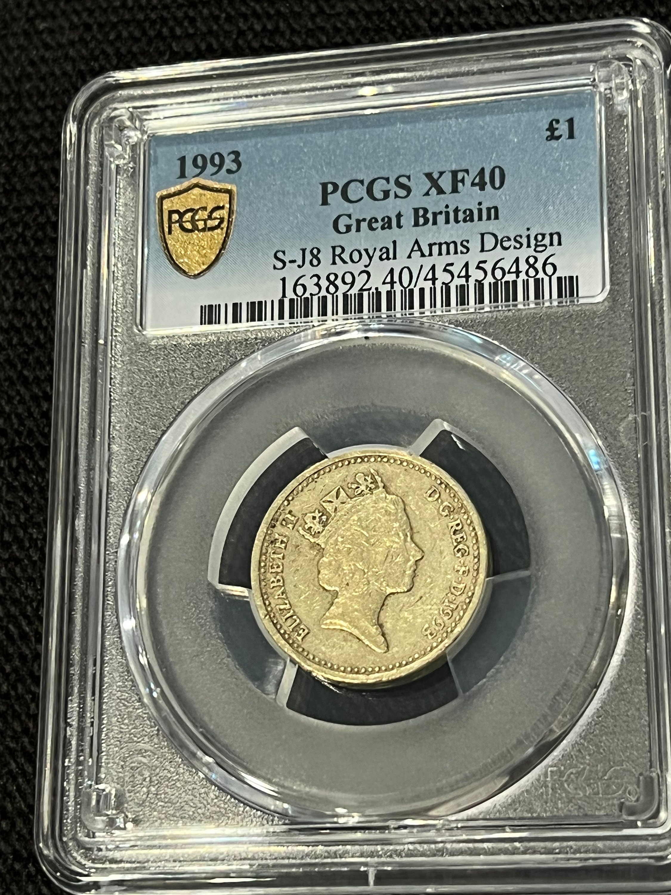 1993 1 Pound Great Britain - Etsy