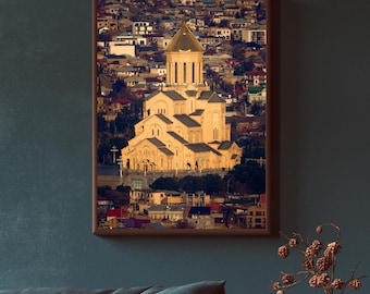 Holy Trinity Cathedral in Tbilisi, Georgia | Fine Art Photography | Gallery Quality Print | Unique Wall Art
