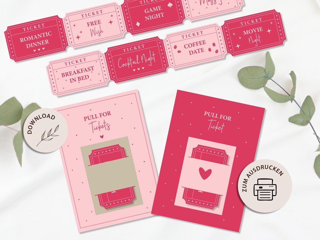 Mini Gutschein Zum Ausdrucken - Etsy Australia